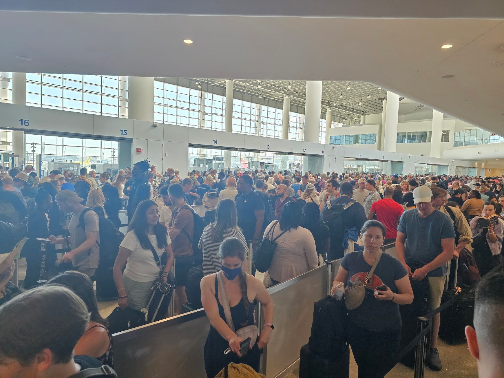 Please Do Not Evacuate the Airport